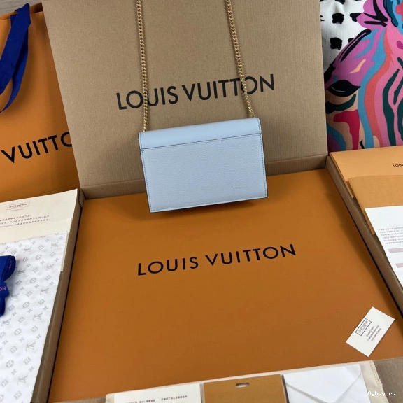 VUITTON MYLOCKME CHAIN POCHETTE LOUIS 0813
